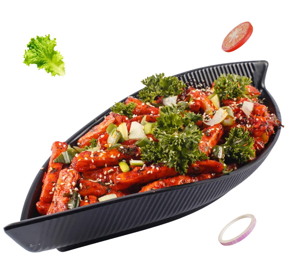 Bold food banner featuring Sixty5 Street’s signature dosa fusion