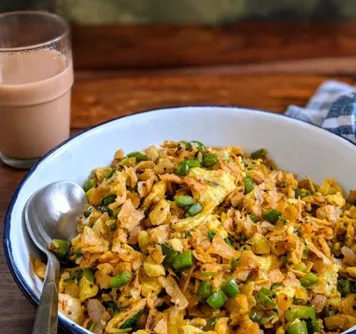 Mutton kothu parotta special at Sixty5 Street Brampton